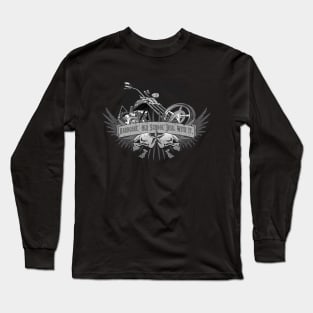 Hardcore. Old School. Deal With It. Long Sleeve T-Shirt